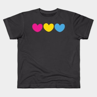 Pansexual pride flag Kids T-Shirt